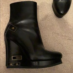 Jil Sander wedge boots